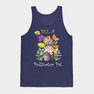 Cute Gnome Save The Bees Tank Top